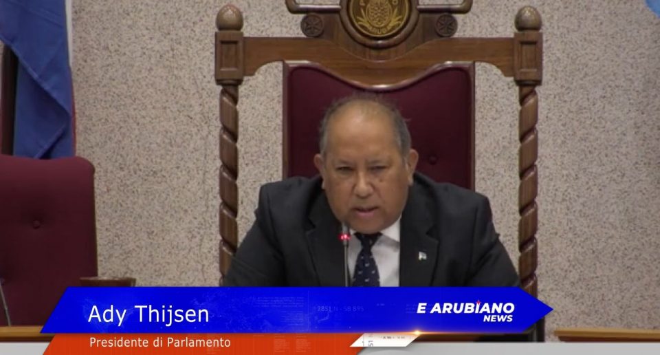 Alan Thijsen Presidente Parlamento