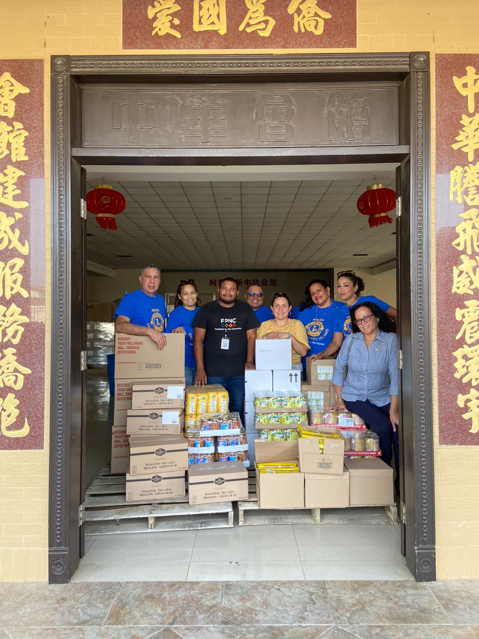 Domacion Di Comestibles Pa Famianan Den Necesidad 01