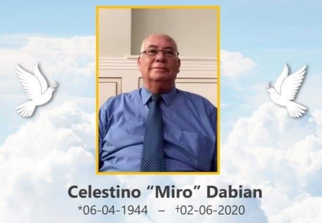 Na Memoria Di Celestino ‘Miro’ Dabian Un Gran Ser Humano, Baluarte, Consehero Y Co-Fundado Di E Partido Mep. 185 Celestino Miro Dabian 641944 262020