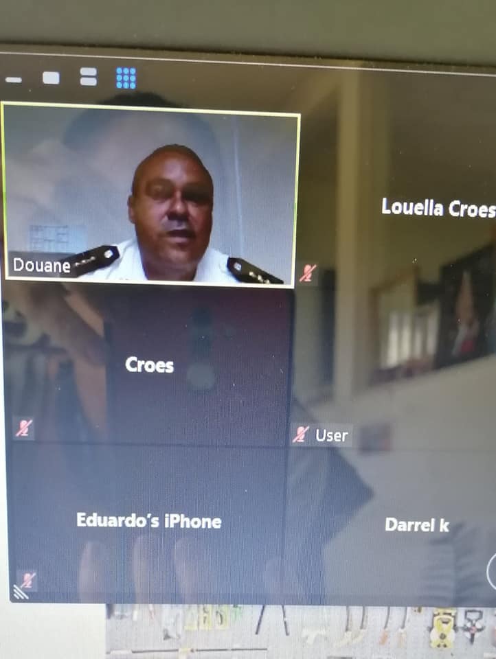 Webinarnan organisa door di IDEA pa e sector primario cu colaboracion di Departamento di Aduana, Departamento di Impuesto y Santa Rosa