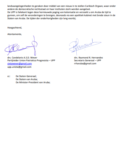 Upp Cu &Quot;Open Brief&Quot; Pa Rutte Cs! 163 Carta 4