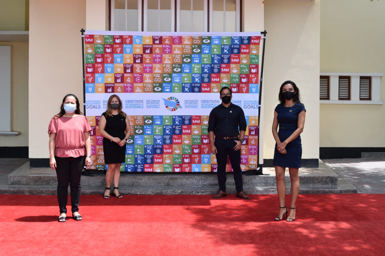 Den Cuadro Di 75 Aña Di Nacionnan Uni Y 5 Aña Di Metanan Di Desaroyo Sostenibel Pais Aruba Ta Mantene Su Compromiso Cu E 17 Metanan Di Desaroyo Sostenibel 161 Sdgs