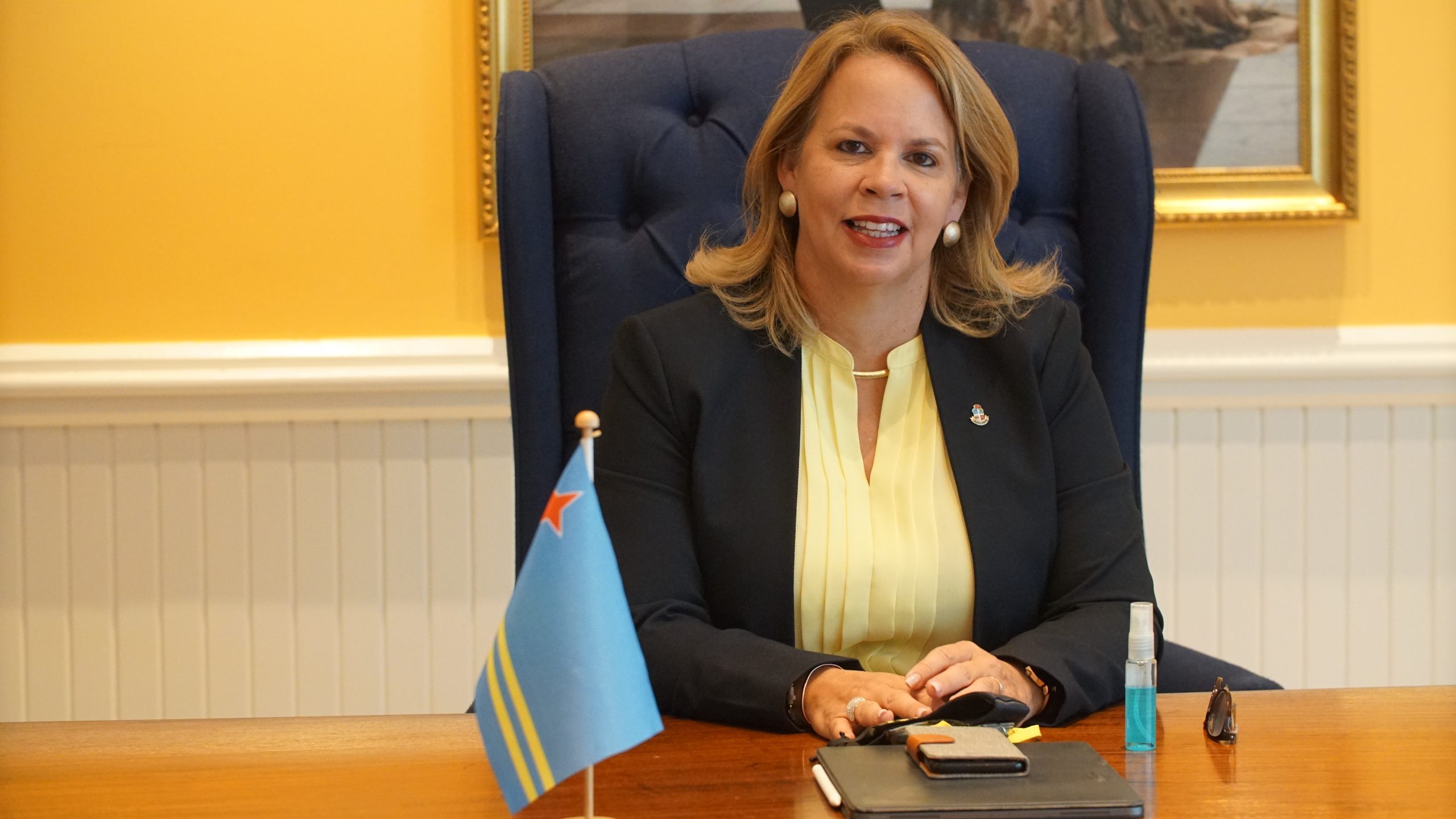 Prome Minister Evelyn Wever Croes 2 Scaled