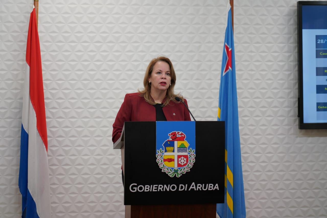 Prome Minister Evelyn Wever-Croes: Medidanan Nobo Entrante Diaranson 30 Di December Te Cu Diadomingo 3 Di Januari 160 Prome Minister Evelyn Wever Croes