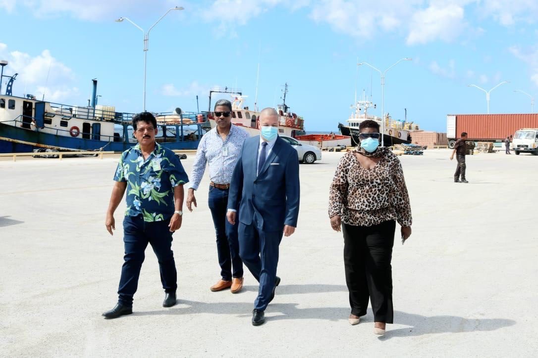 Minister Andin Bikker: Lo Construi Edificio Mas Amplio Pa Cuerpo Policial Y Migracion Aruba Na Waf Di Barcadera 162 Caf19Bb6 A1Db 40Be A5C7 308776B5B512