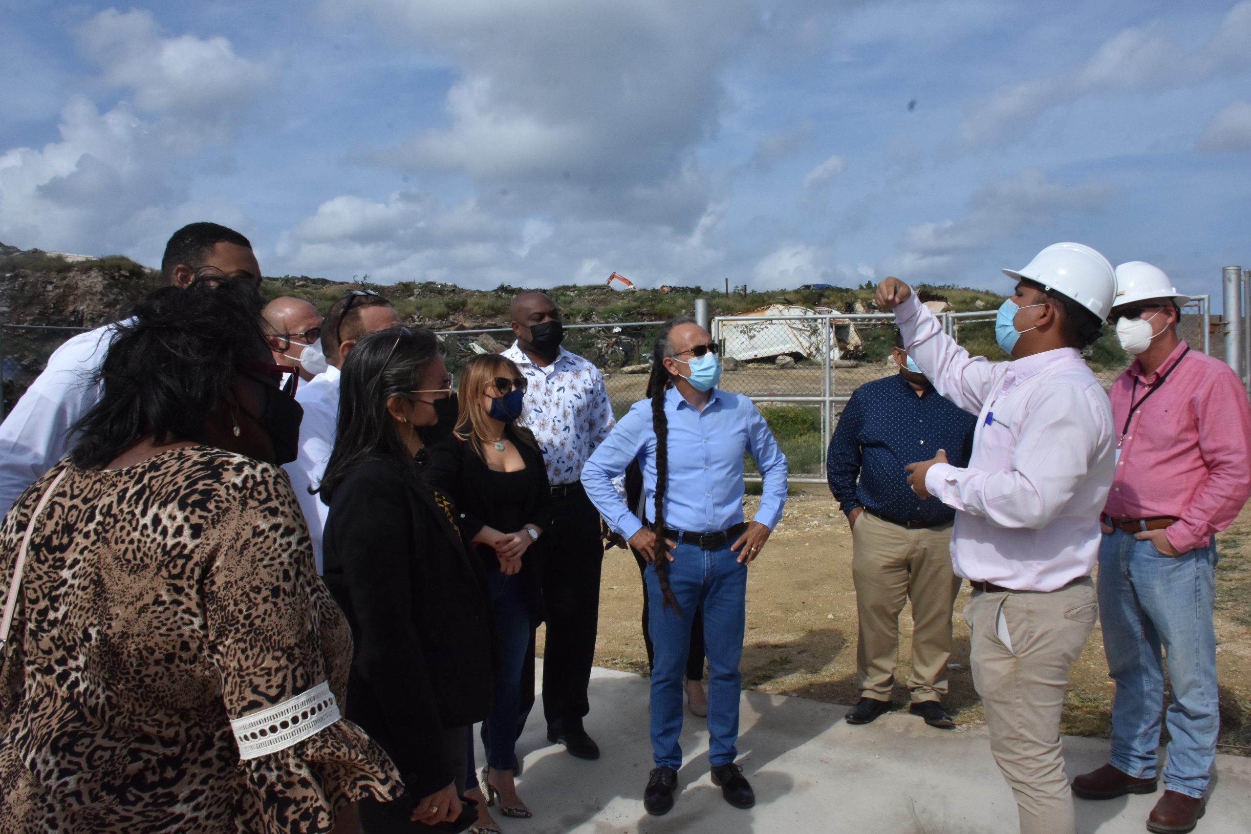 Parlamentario Ricardo Croes Satisfecho Cu E Bishita Di Trabao Na Dump Parkietenbos 160 Delegacion Di Infrastructura Y Medio Ambiente 38 Scaled