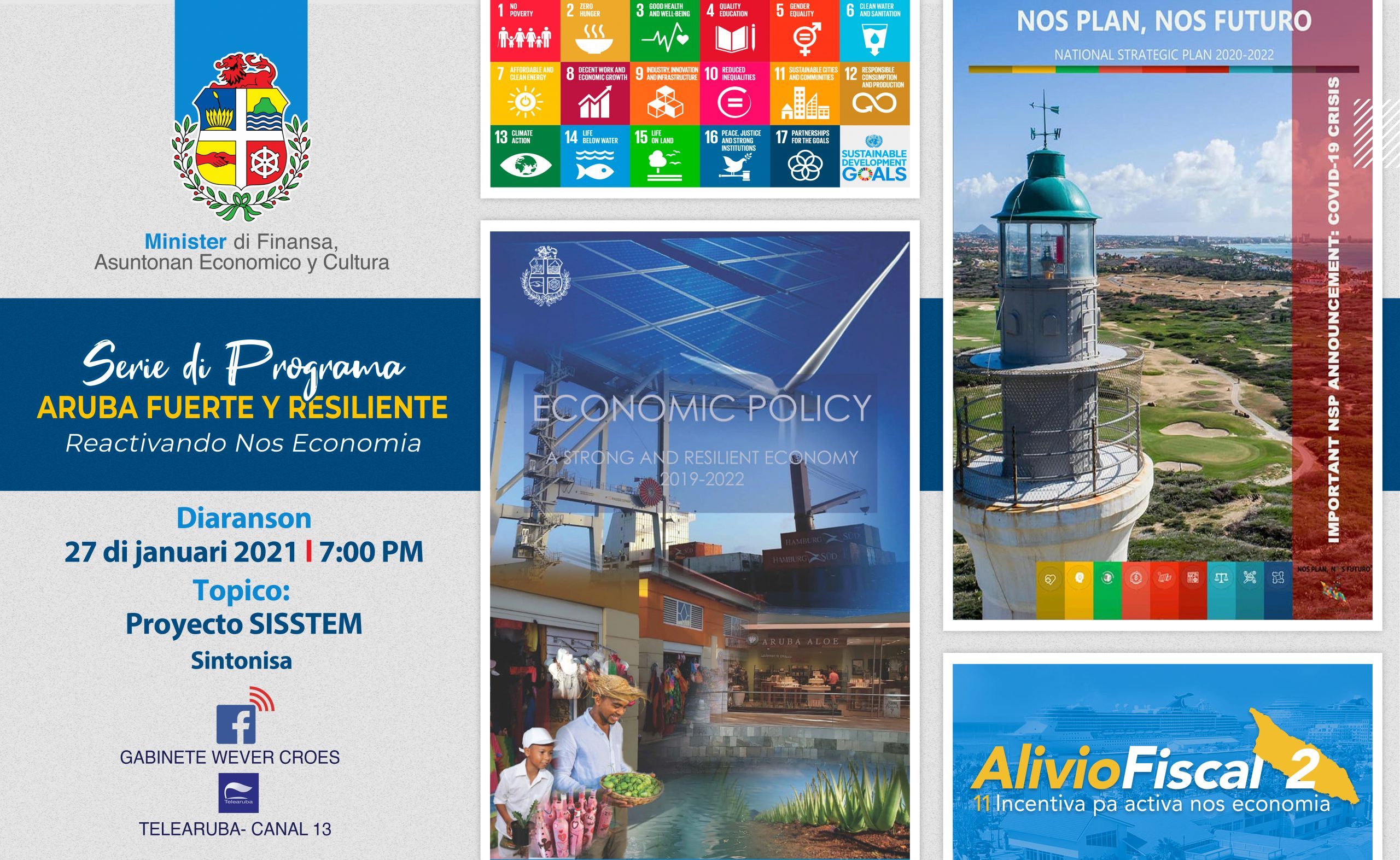 Serie Di Programa Di Television ‘Aruba Fuerte Y Resiliente – Reactivando Nos Economia – Cu Un Programa Tocante E Proyecto Sisstem 160 Serie Di Programa Scaled