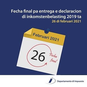 Deadline Inkomstenbelasting 2019 1