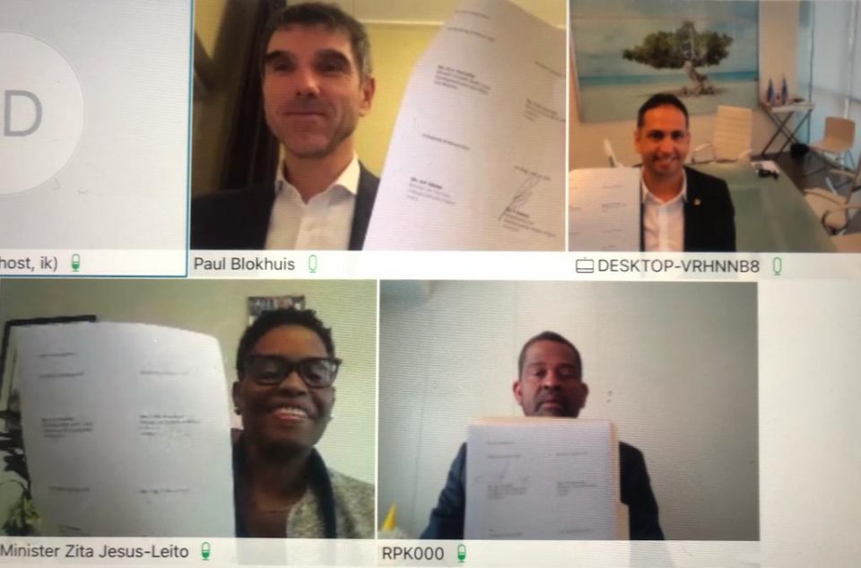 Foto Oprichting Ziekenhuiscooperatie Dutch Caribbean Hospital Alliance Een Feit