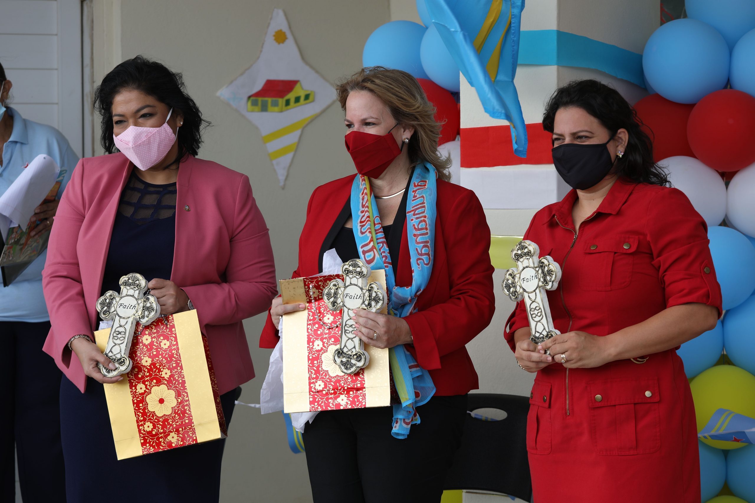 Prome Minister Evelyn Wever-Croes: En Conexion Cu Celebracion Di 45 Aña Di Himno Y Bandera: Bishita Di Prome Minister Na Faith Revival School 166 5Faith Revival School Scaled