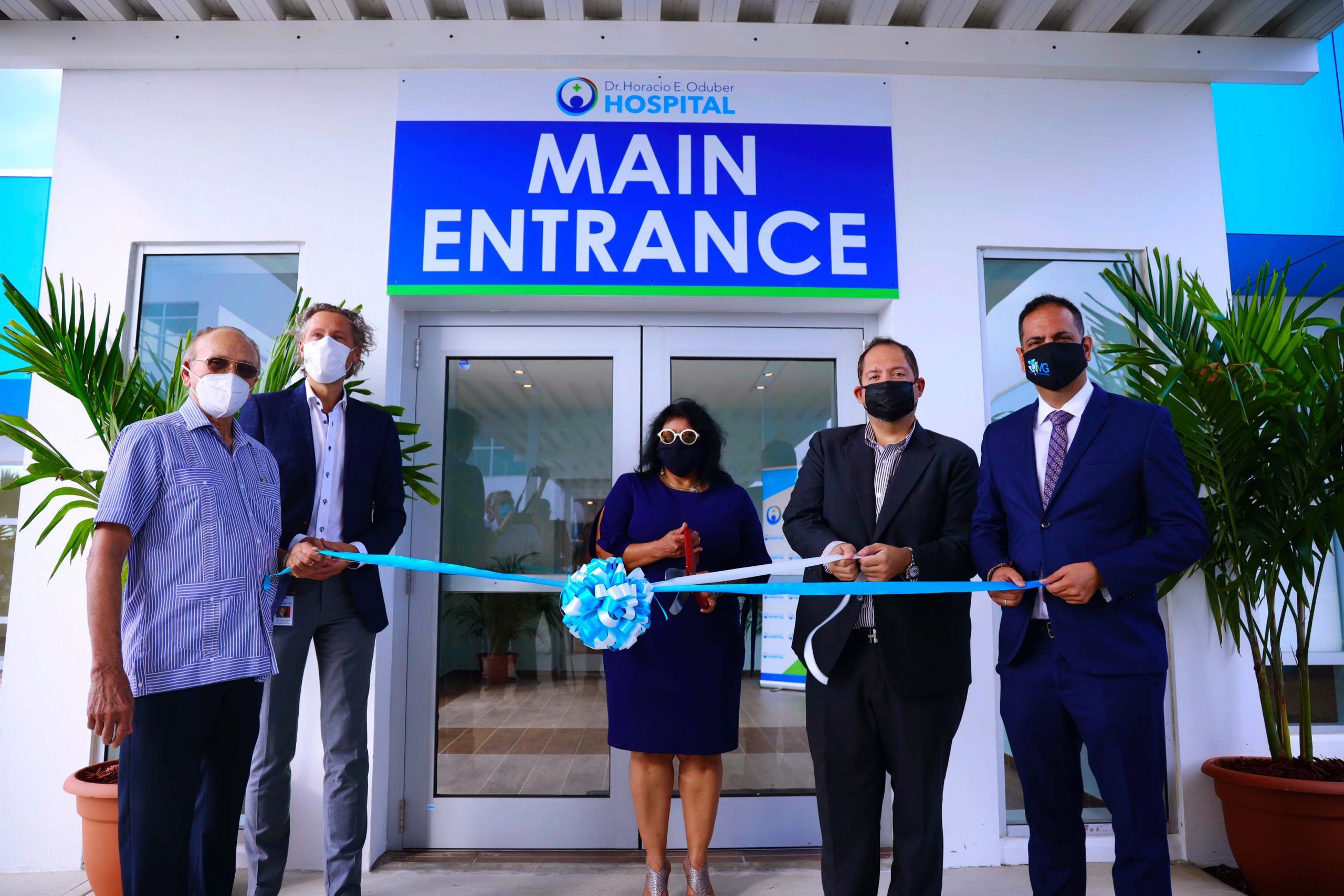 Entrada Principal Di Hospital A Cambia Temporalmente Inauguracion A Tuma Luga Di Un Otro Milestone Di Proyecto Di Renobacion 161 Eosr5698 Scaled