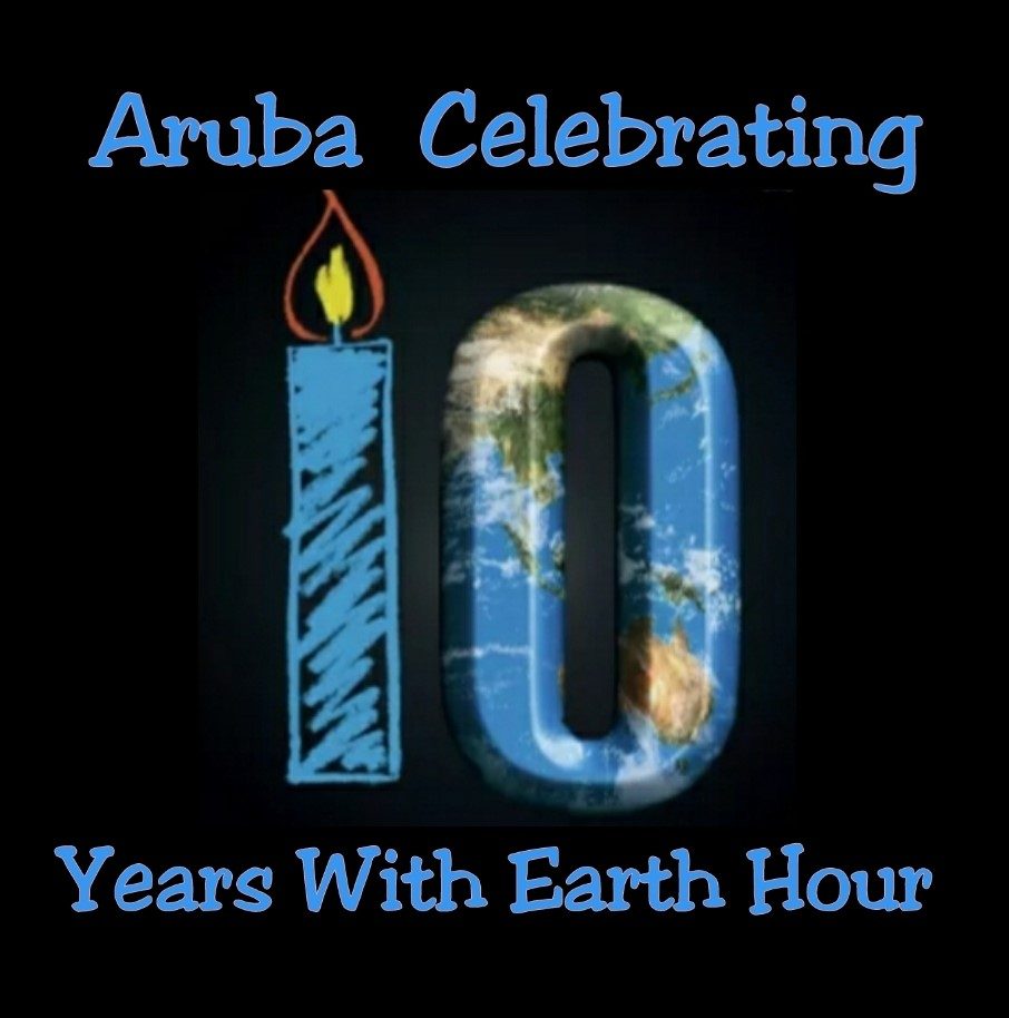 Pic Earth Hour Aruba 2021