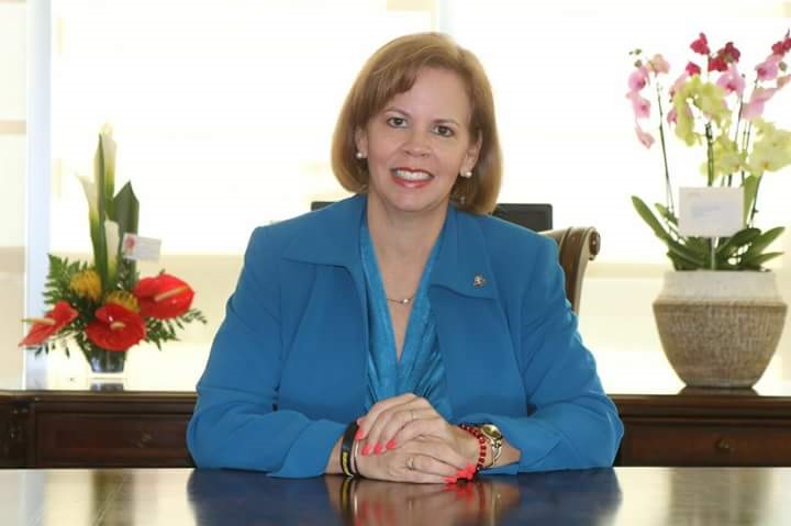 Sra. Evelyn Wever-Croes, 10 Aña Pasa A Ser Eligi Como Lider Di Mep 160 Evelyn