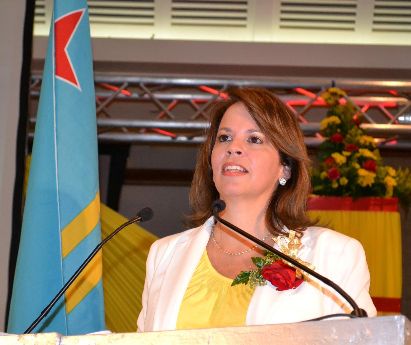 Sra. Evelyn Wever-Croes, 10 Aña Pasa A Ser Eligi Como Lider Di Mep 163 Lider Eveline1