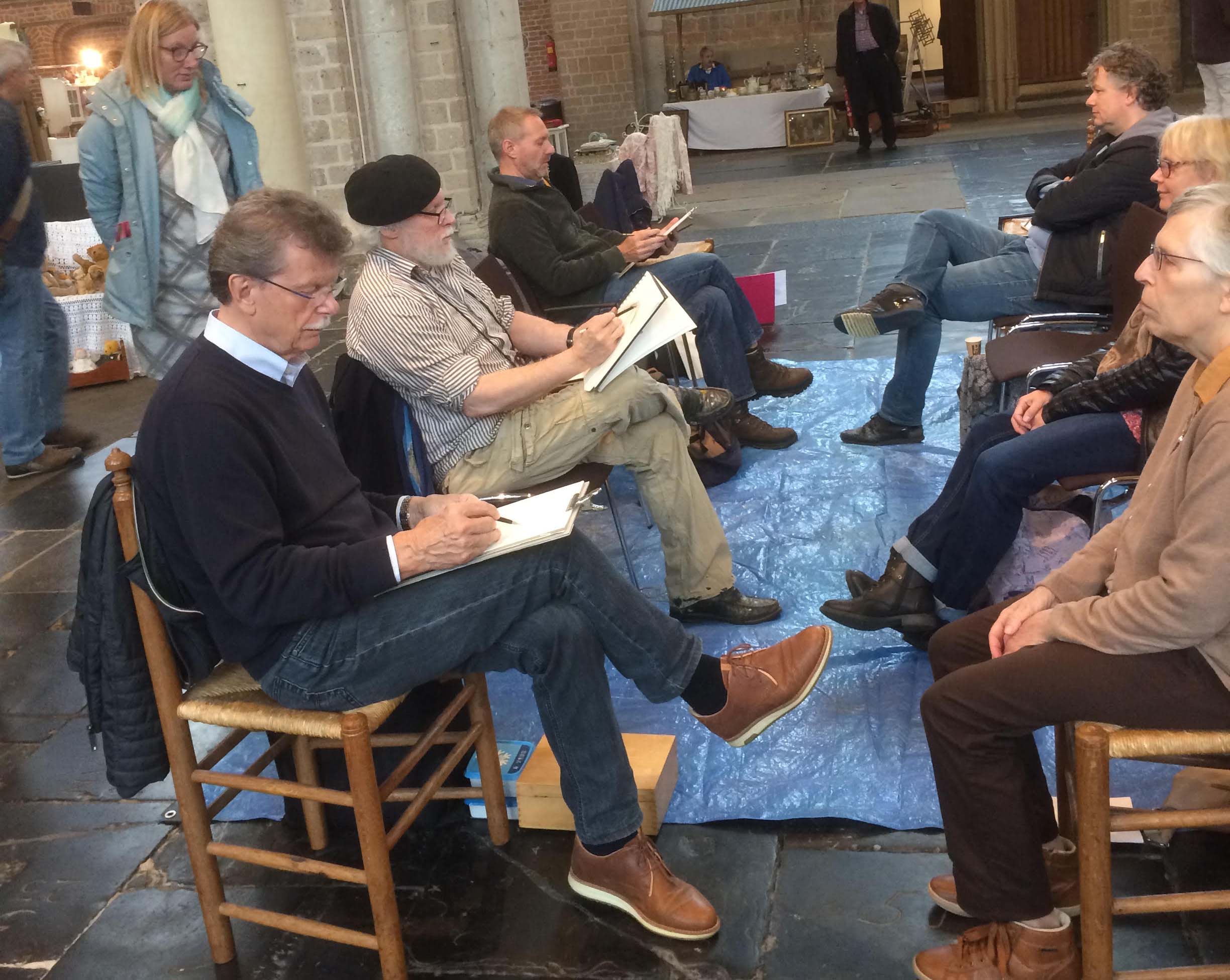 Met Cursisten In Actie