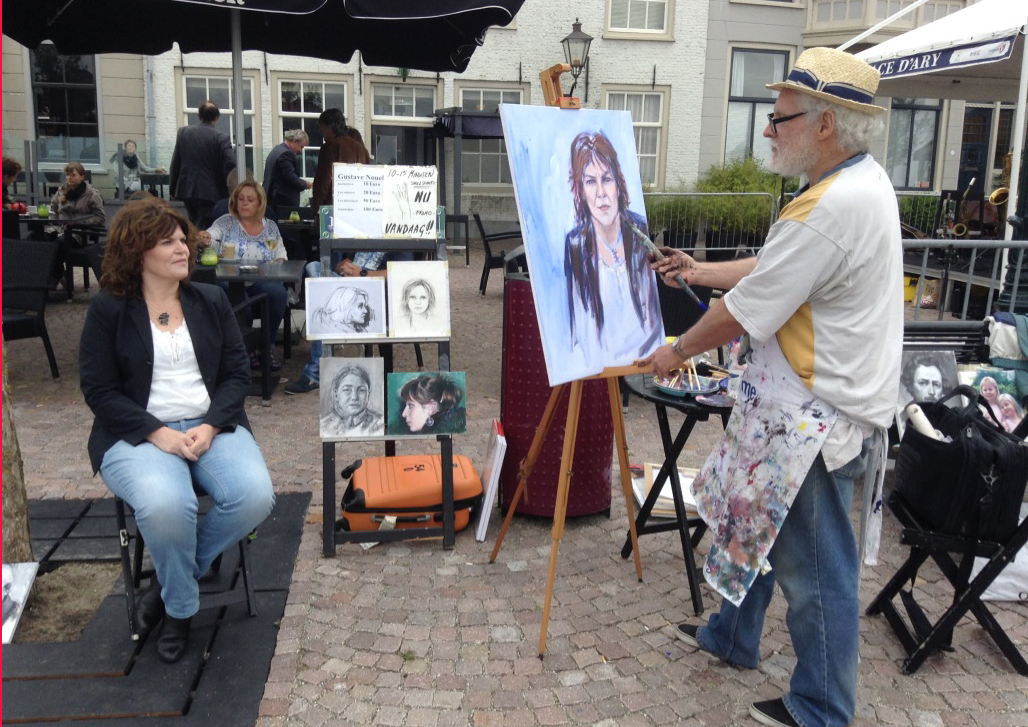 Straatportret Schilderen