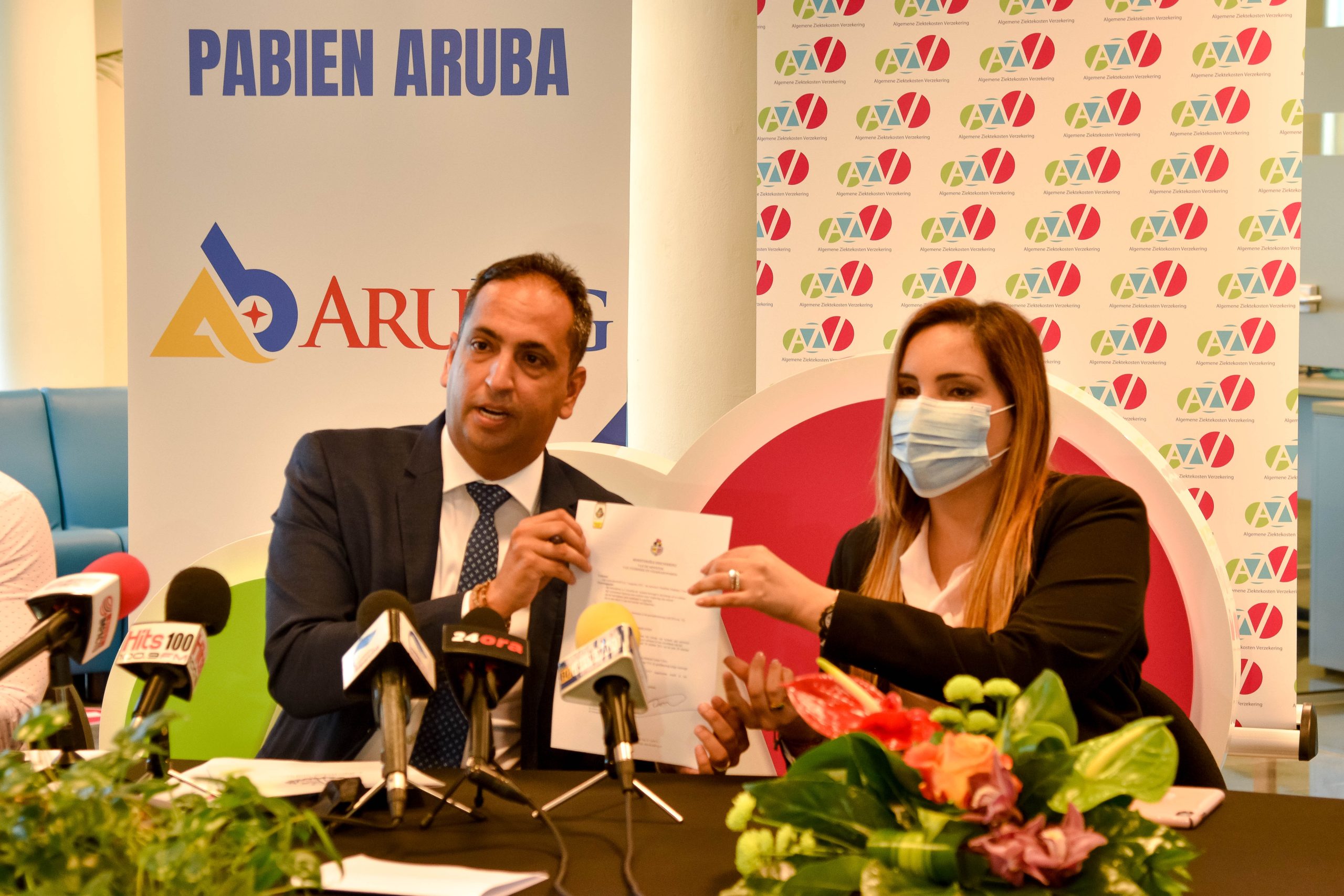 Minister Dangui Oduber: Danki Na Arubig E Promer Dokter Di Cas Ta Sera Contrato Cu Azv 161 Arubig 2 Scaled