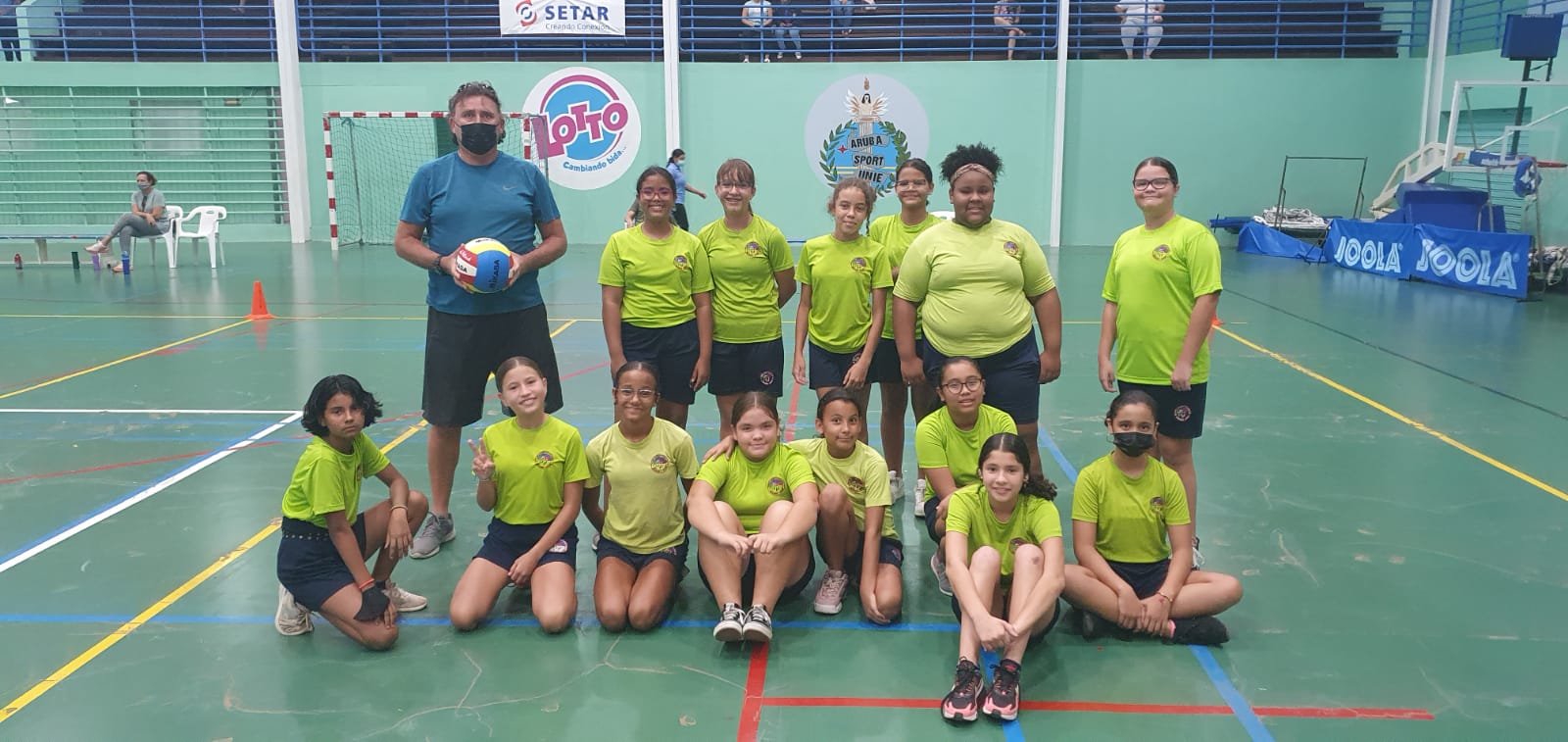 Ibisa: Maria School A Resulta Ganador Pa Sector Santa Cruz Den E Competencia Di Trefbal Escolar 163 Ibisa 4
