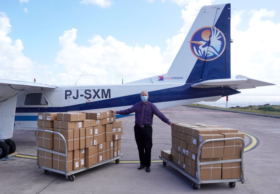 Self Test Kits Arrive On Saba