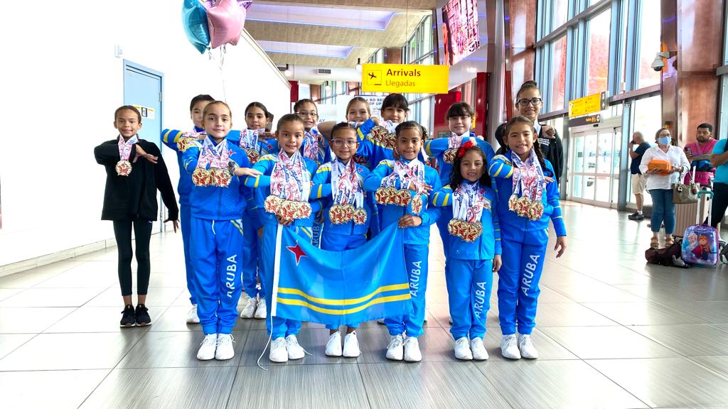 Aruba A Partisipa Na Competencia Di Magical Classic Gymnastics 2022 Y A Bin Cu Oro,Zilver Y Brons Cas 160 Club Di Gilhae Gymnastics 1
