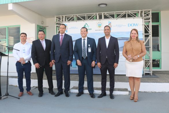 Minister Rocco Tjon: A Firma Un “Lease Agreement” Conhuntamente Cu Aruba Ports Authority (Apa) Pa Edificio Nobo Pa Polis Maritimo 162 Img 6170