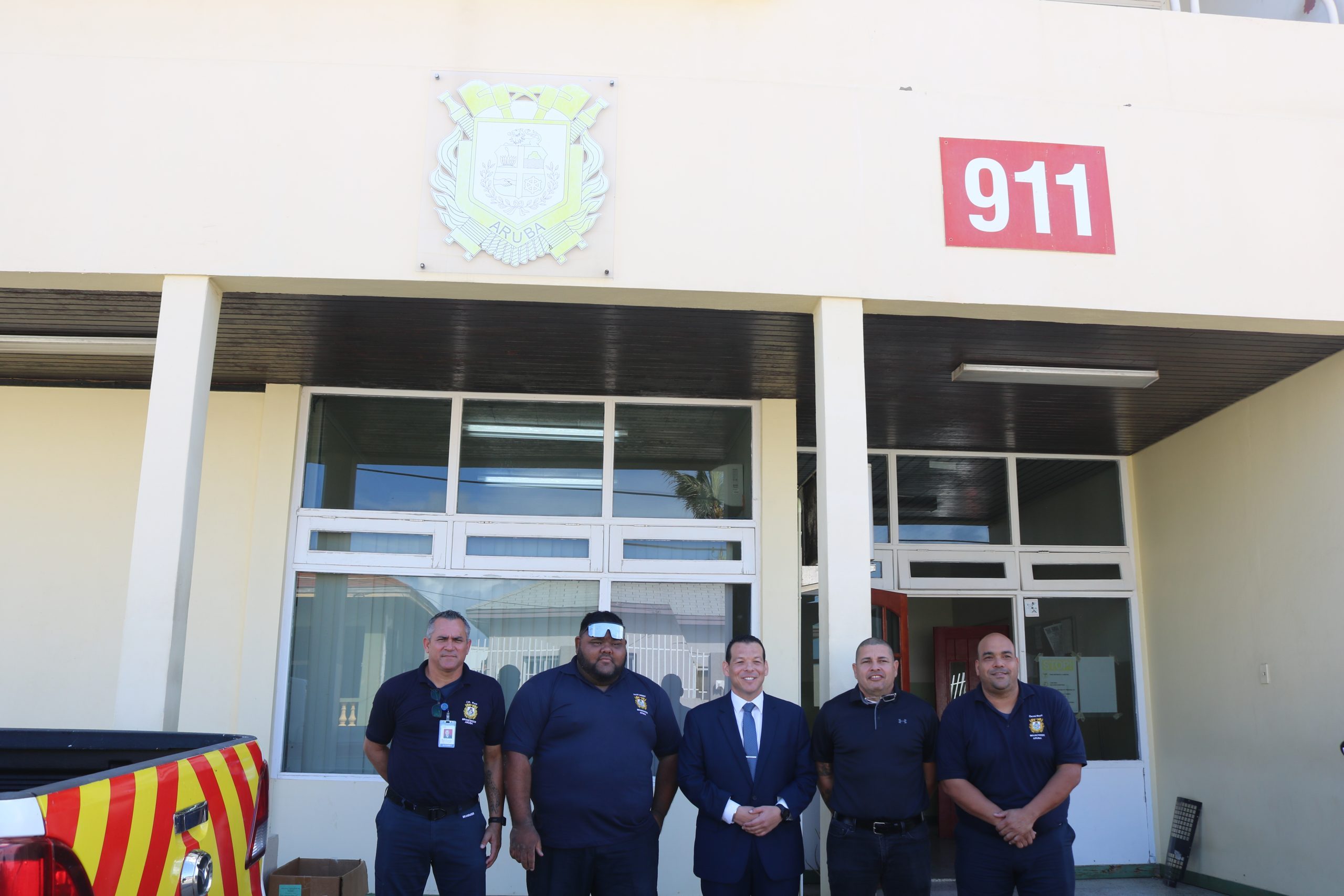 Minister Rocco Tjon: A Bishita Brandweer Post Na San Nicolas Pa Anuncia E Inicio Di E Proyecto Di Renobacion 162 Img 8953 Scaled