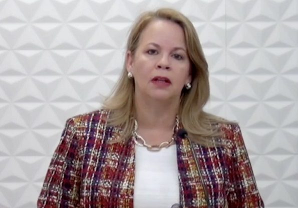Prome Minister Evelyn Wever Croes......