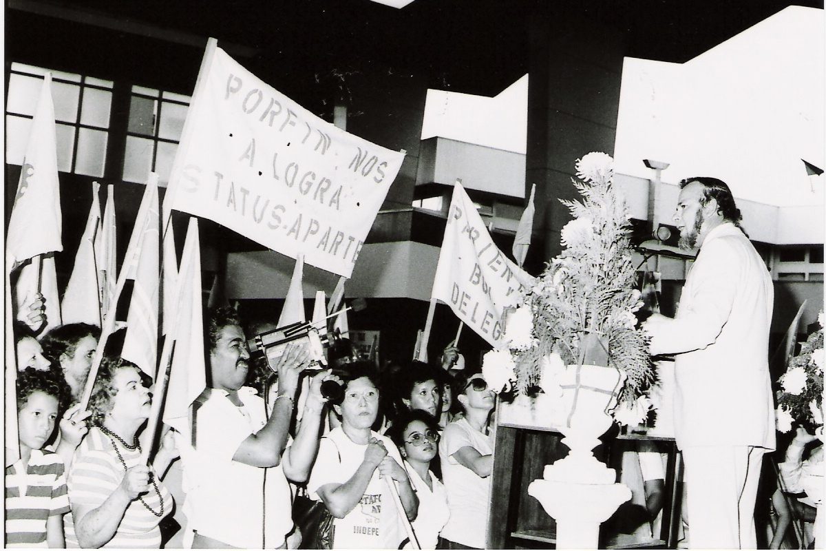 Awe Mep Ta Recorda Cu 39 Aña Pasa E Conferencia Di Mesa Rondo A Finalisa, Caminda Aruba A Logra Su Status Aparte 163 Yegada Aruba 1983