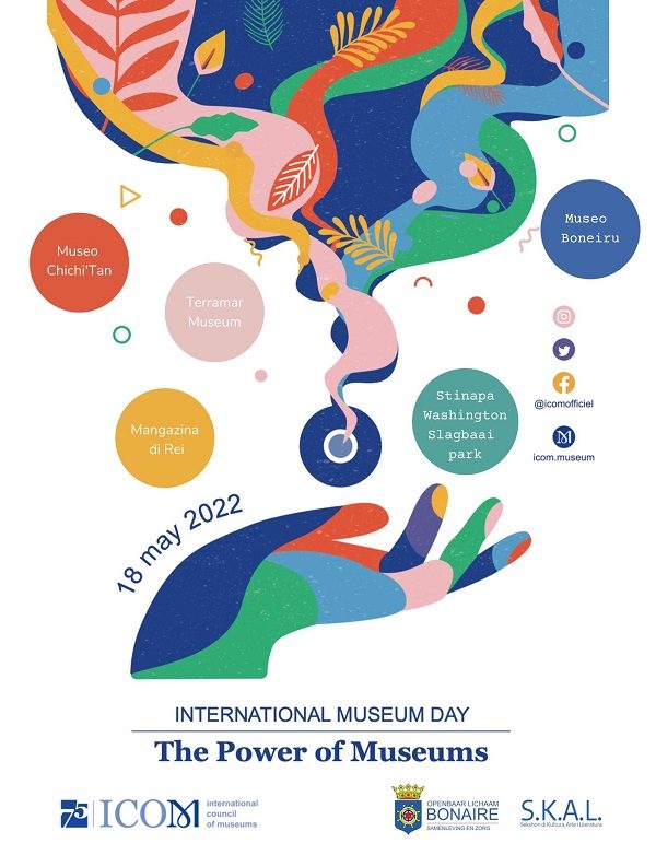 Skal I Terramar Ta Organisá Dia Internashonal Di Museo Dianan 18, 19 I 20 Di Mei 160 Promo Dia Di Museo 20223....1..55