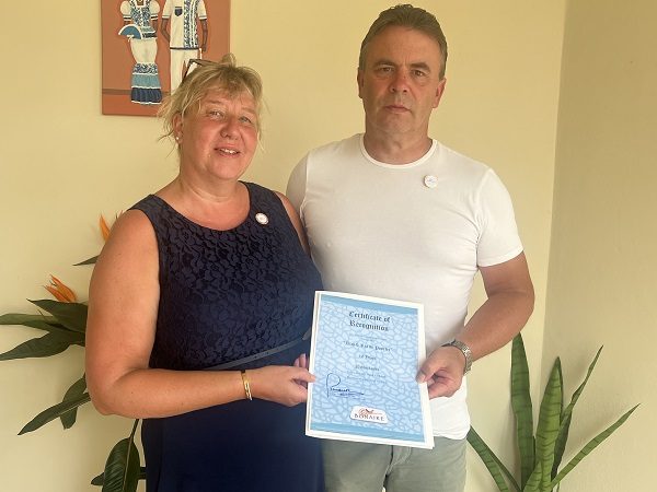 Tourism Corporation Bonaire A Rekonosé Seis Persona Komo Embahador Di Boneiru 161 Rick Ria De Poorter 10 Years 00