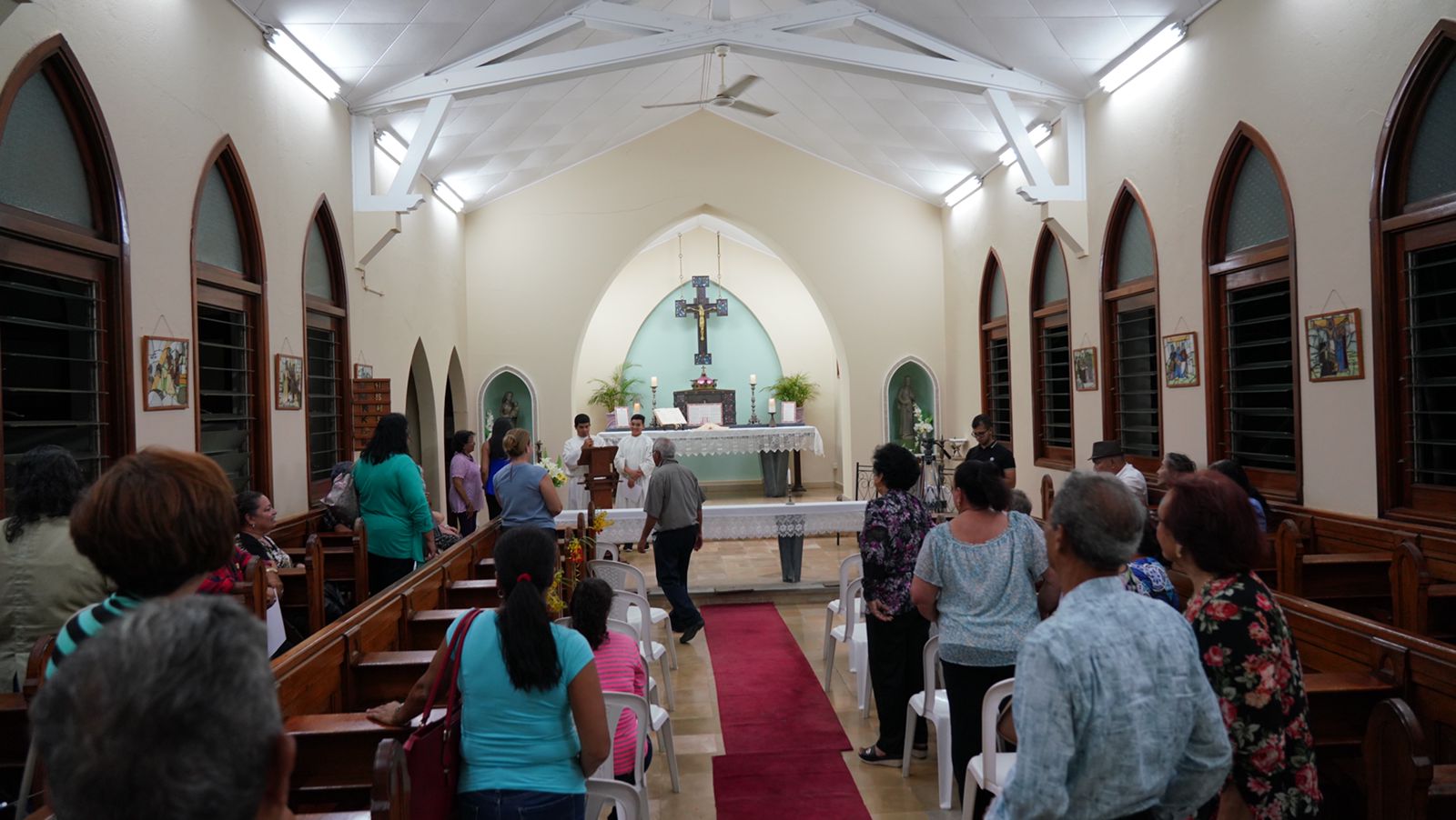 Prome Minister A Felicita Fundacion Kapel Di Bethania Cu Nan Bunita Misa 161 Misa 4
