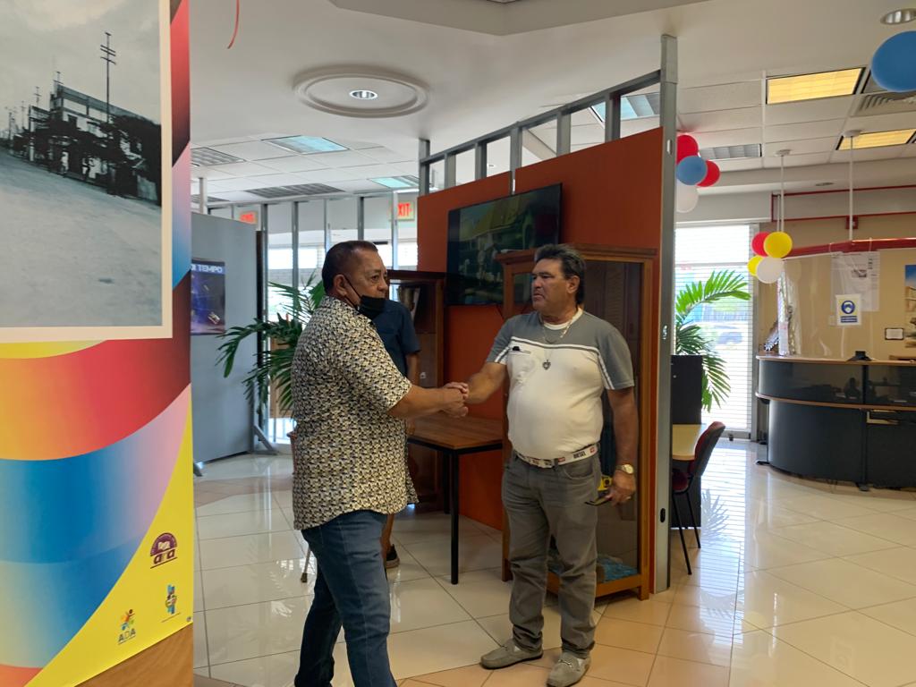Minister Xiomara Maduro Ta Informa: Archivo Nacional Aruba A Ricibi Material Historico Di Varios Famia Durante Nan Open Dag, Diasabra Ultimo 160 Opendag Ana 3C 002