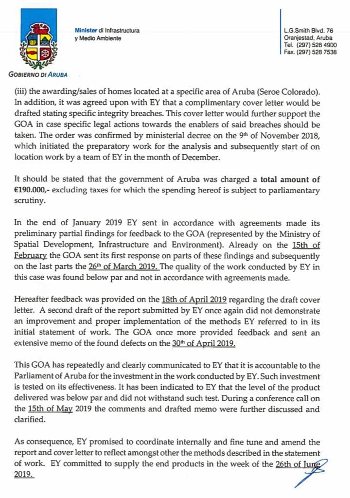 Carta Di Investigacion No Ta Mustra Nada Cu Tabata Persecucion Contra Benny Sevinger 161 Whatsapp Image 2022 07 19 At 9.00.02 Pm