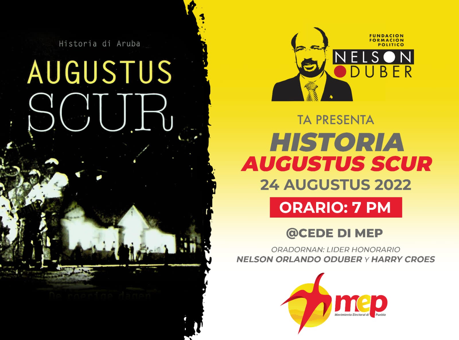 Charla Augustus Scur Diarancon Na Cede Di Mep 160 Charla