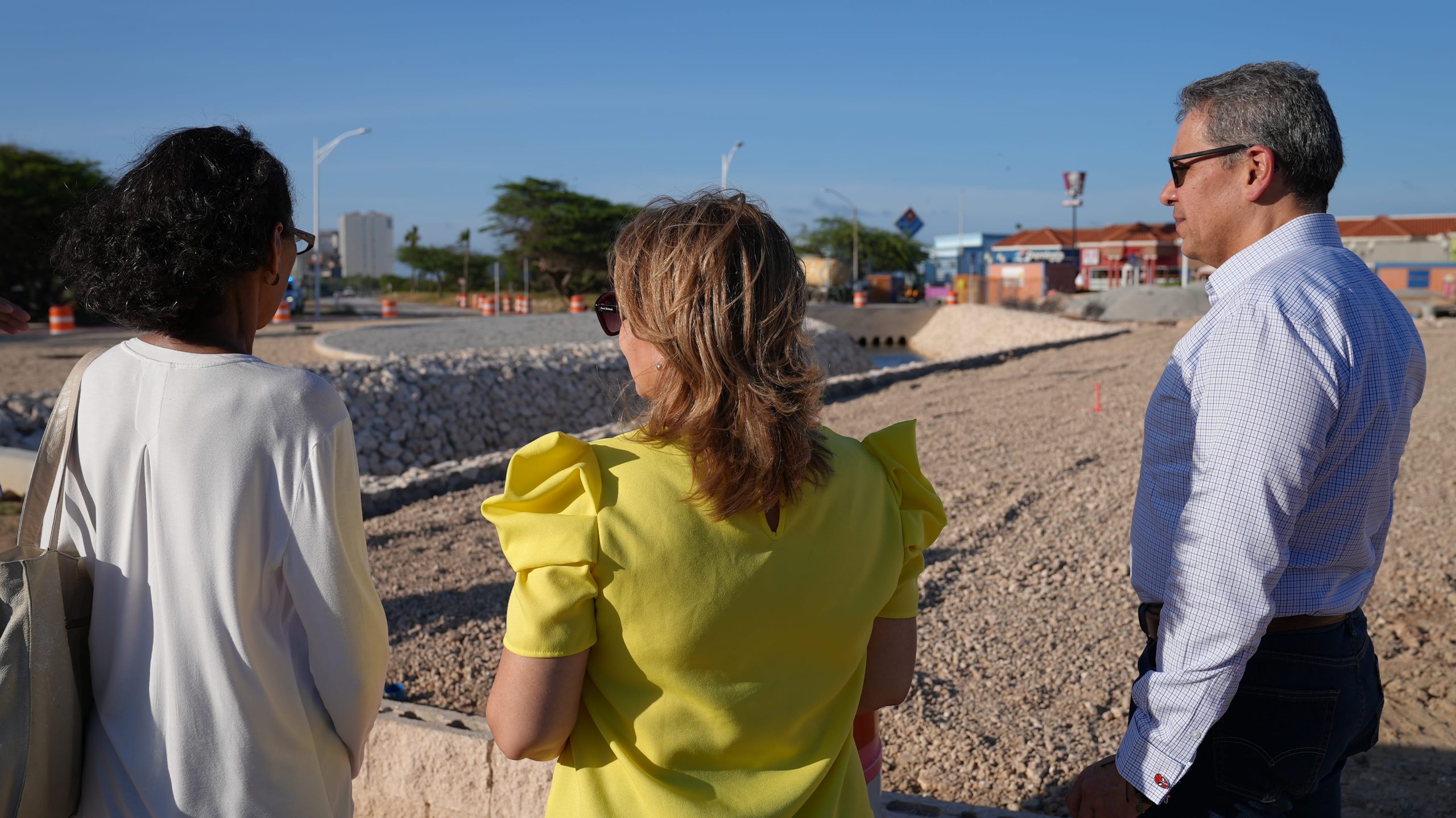 Premier Evelyn Wever - Croes: Rotonde Palm Beach Den Finalisacion Pero Habri Pa Comunidad 160 Retonde Palm Beach 4 Scaled