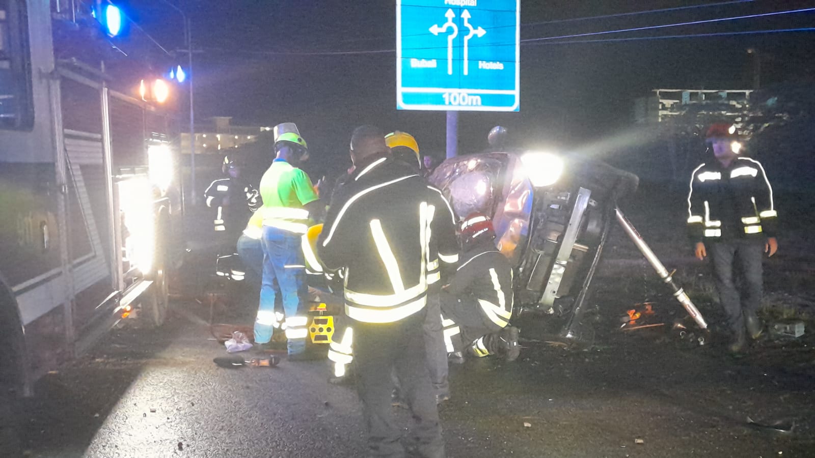 Chauffeur A Ranca Palo Di Luz Y Bolter Riba Caminda Avenida Nelson Orlando Oduber 162 Accidente Riba Sasaki 2