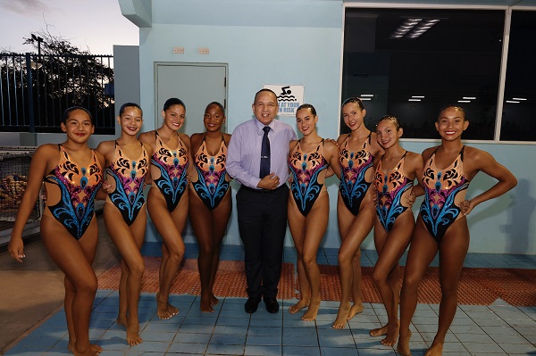 Minister Endy Croes Ta Felicita Barracudas Artistic Swimming Aruba Cu Nan Excelente Presentacion Na Competencia Di Artistic Swimming Cccan 2022 161 Barracudas Artistic Swimming Aruba Cu Nan Excelente Presentacion Na Competencia Di Artistic Swimming Cccan 2022