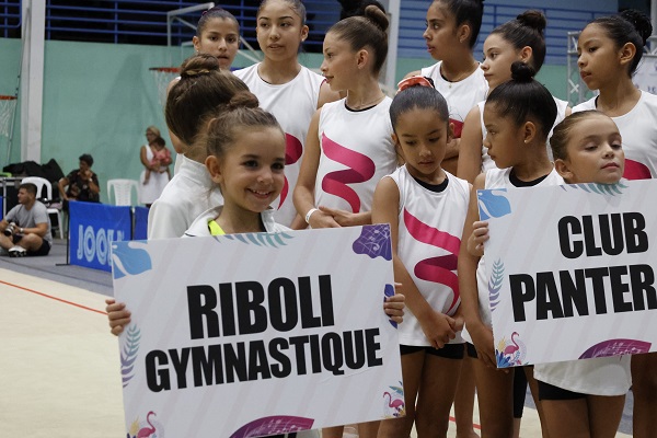 Minister Endy Croes A Hiba Palabra Na E Gran Apertura Di Aruba International Cup 2022 Rhythmic Gymnastics...5