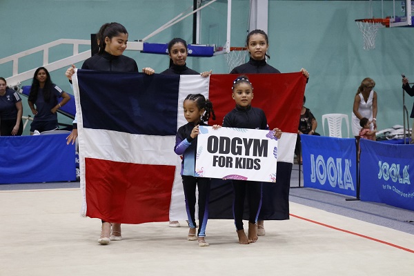 Minister Endy Croes A Hiba Palabra Na E Gran Apertura Di Aruba International Cup 2022 Rhythmic Gymnastics