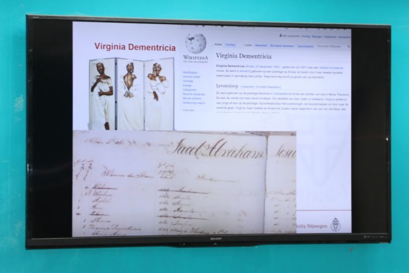 Proyecto Pa Conecta Archivonan Di Aruba Hunto Cu Esnan Di Corsou Y Surnam Pa Forma Un Netwerk Pa Brinda Bista Riba Migracion Despues Cu A Aboli Sclavitud Den Caribe 166 Presentacion Dr. Van Galen 07