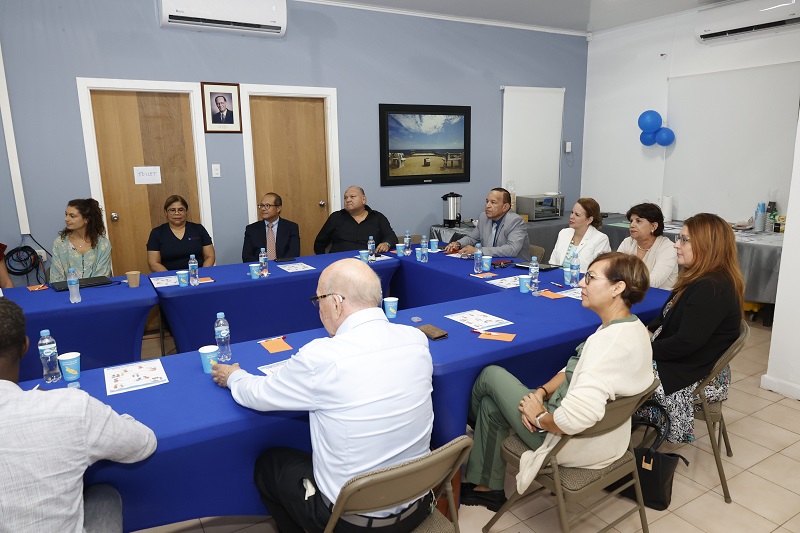 Minister Endy Croes Y Minister Evelyn Wever – Croes A Reuni Cu Koninklijke Kentalis Y Fepoh
