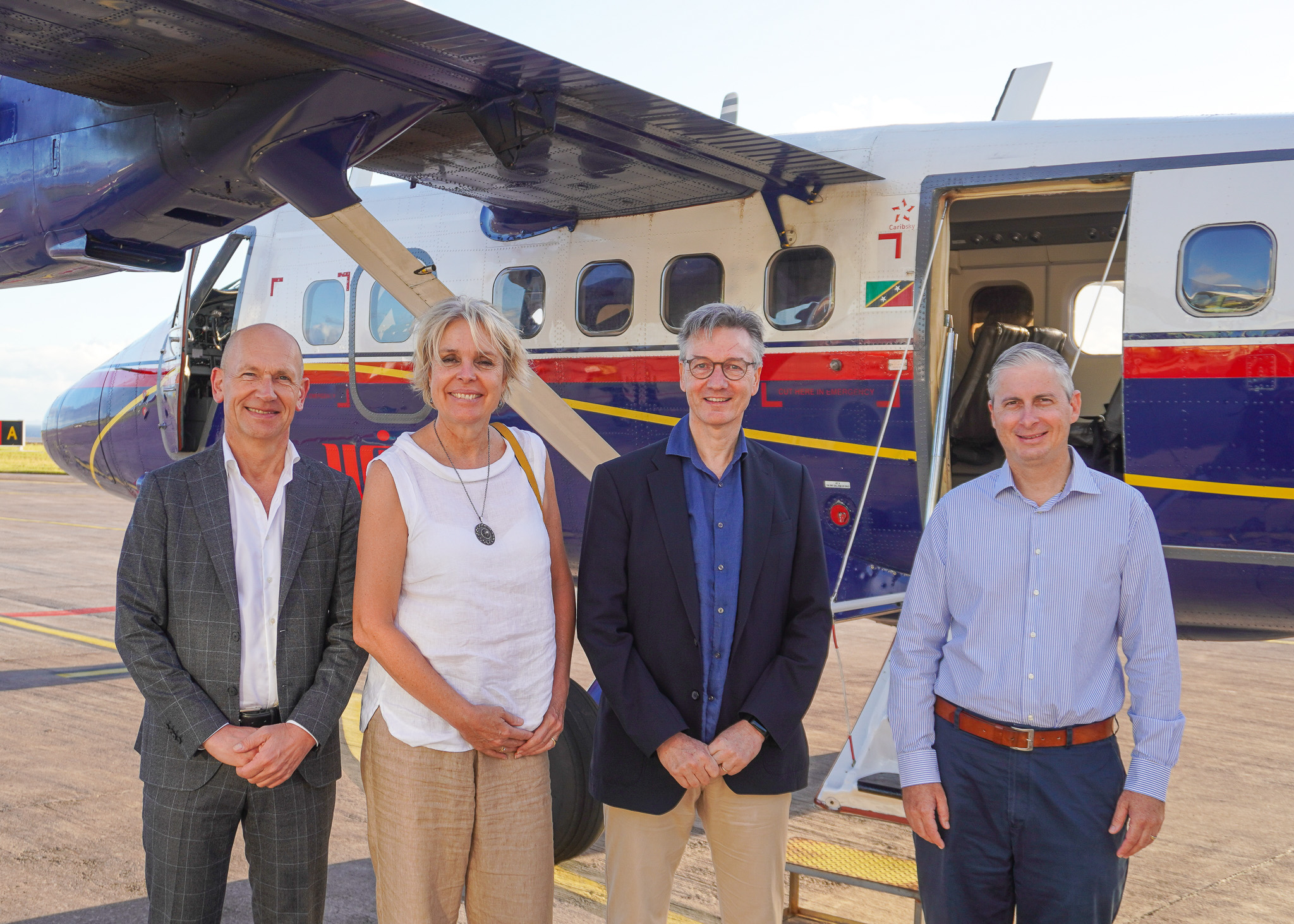 Eu Head Of Delegation Van Nes Visits Saba 161 Arrival Van Nes