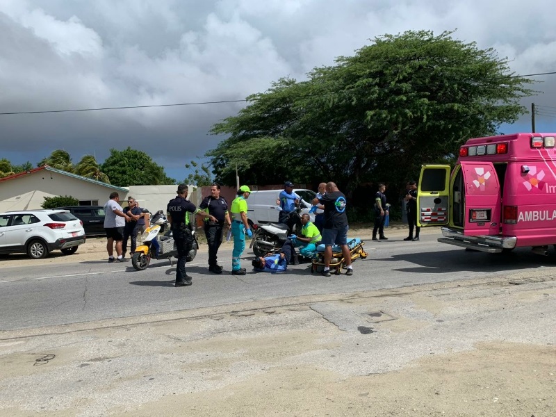 Accidente Na Rotonde Di Cumana..1