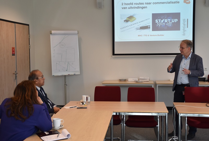 Minister Thijsen A Haya Presentacion Interesante Di Brightlands Maastricht Health Campus