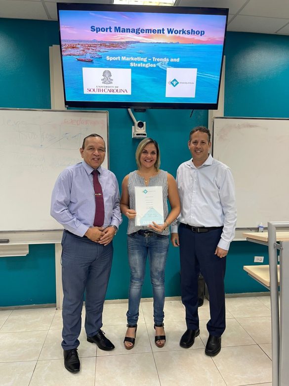 Minister Endy Croes A Atende E Curso Di Sports Management 162 Sports Management 2