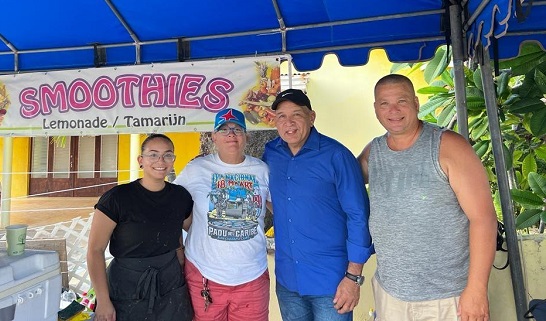 En Conexion Cu Dia Di Himno Y Bandera Minister Endy Croes A Bishita Plaza Status Aparte..09