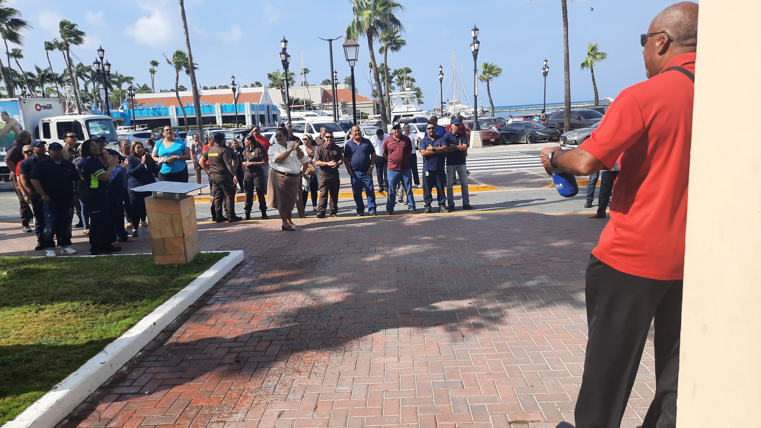 Presidente Di Sindicato Di Douane Edward Maduro: Ta Exigi Gobierno Pa Contesta Dialuna Awo Pa Revoca Ley Di Prestatiemanagement System 163 Manifestacion 5 Scaled