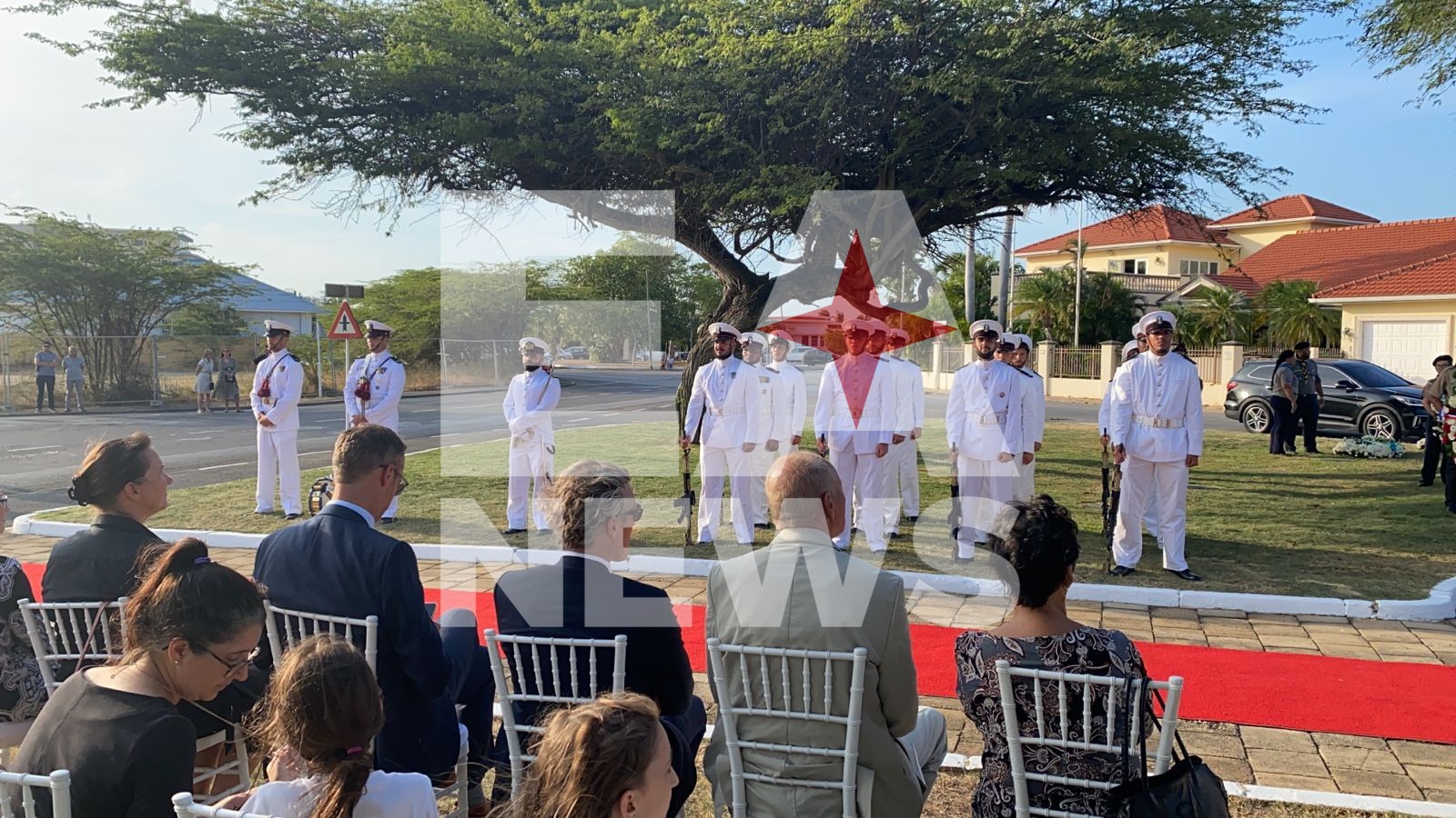 Prome Minister Evelyn Wever Croes A Hiba Palabra Na Conmemoracion Nacional Di E Mortonan Den Segundo Guerra Mundial 1