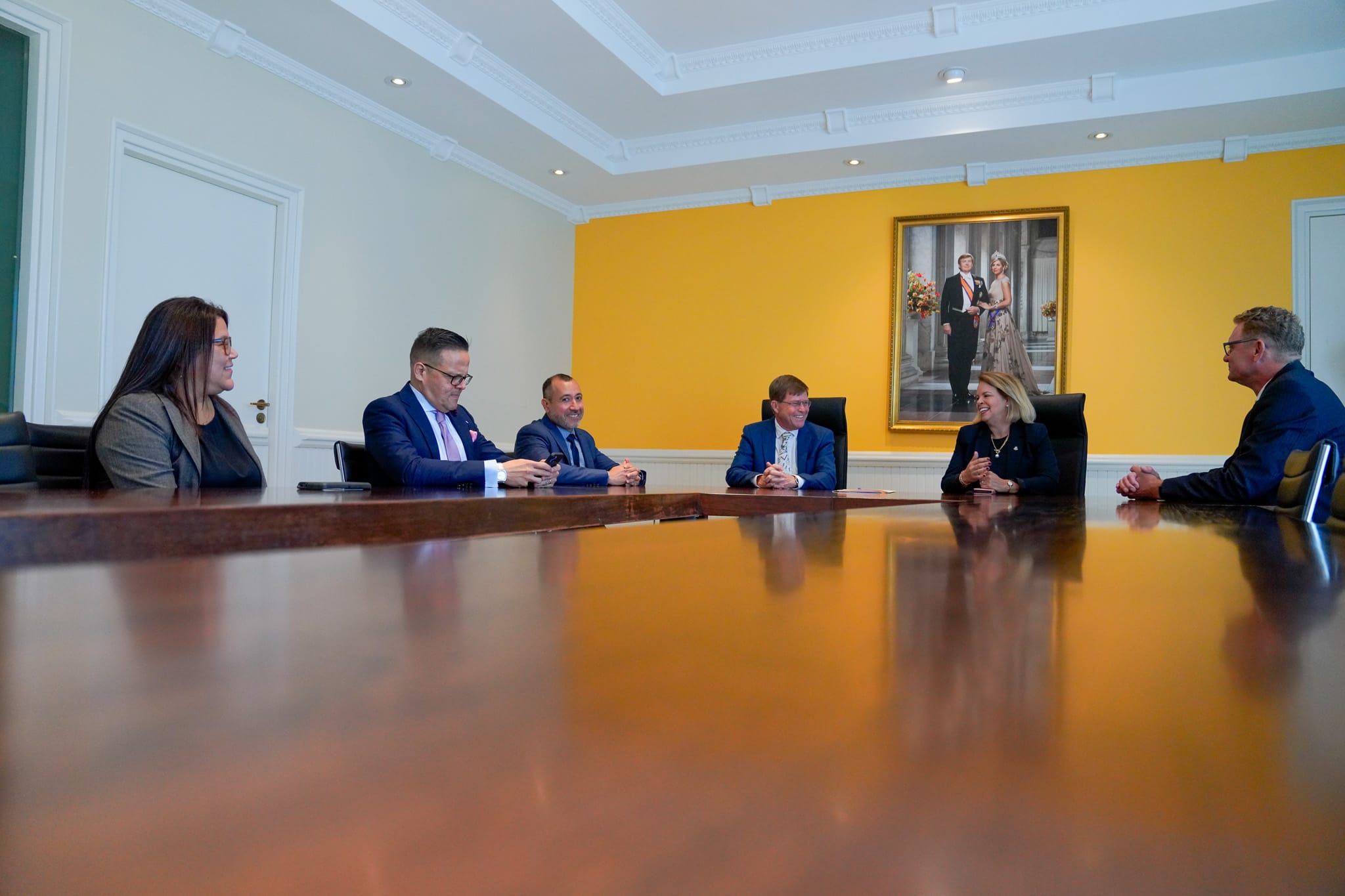 Prome Minister Evelyn Wever-Croes: A Firma Protocol Pa Independisacion Di Raad Van Advies 161 Mp Rva 5