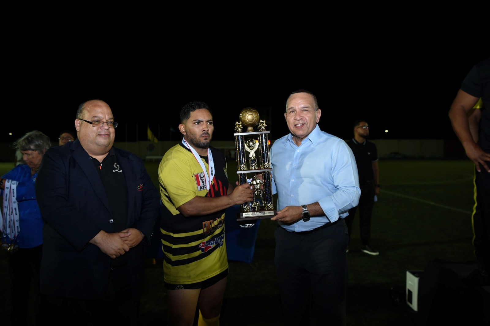 Minister Endy Croes Ta Felicita Ekipo Di Rca Cu E Titulo Campeon Y Ekipo Di Dakota Sub Campeon Di Liga Honor Oro 2023 160 Final Liga Honor Oro2